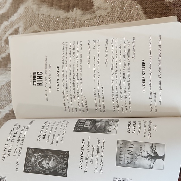 Stephen King End of Watch Novel - Picture 6 of 6